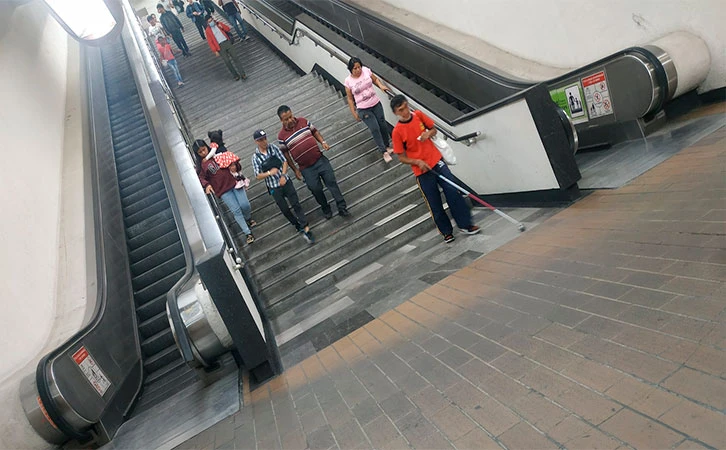El Metro CDMX ha reducido movilidad de personas con discapacidad