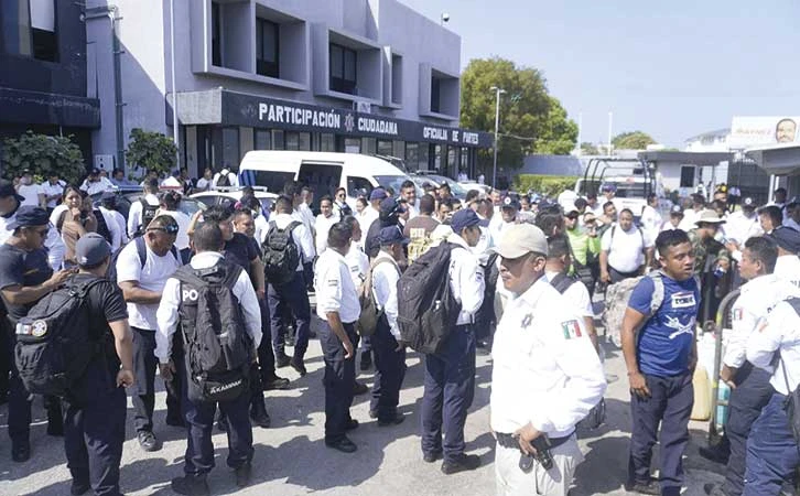 Protesta de policía estatal en Campeche, legítima y necesaria