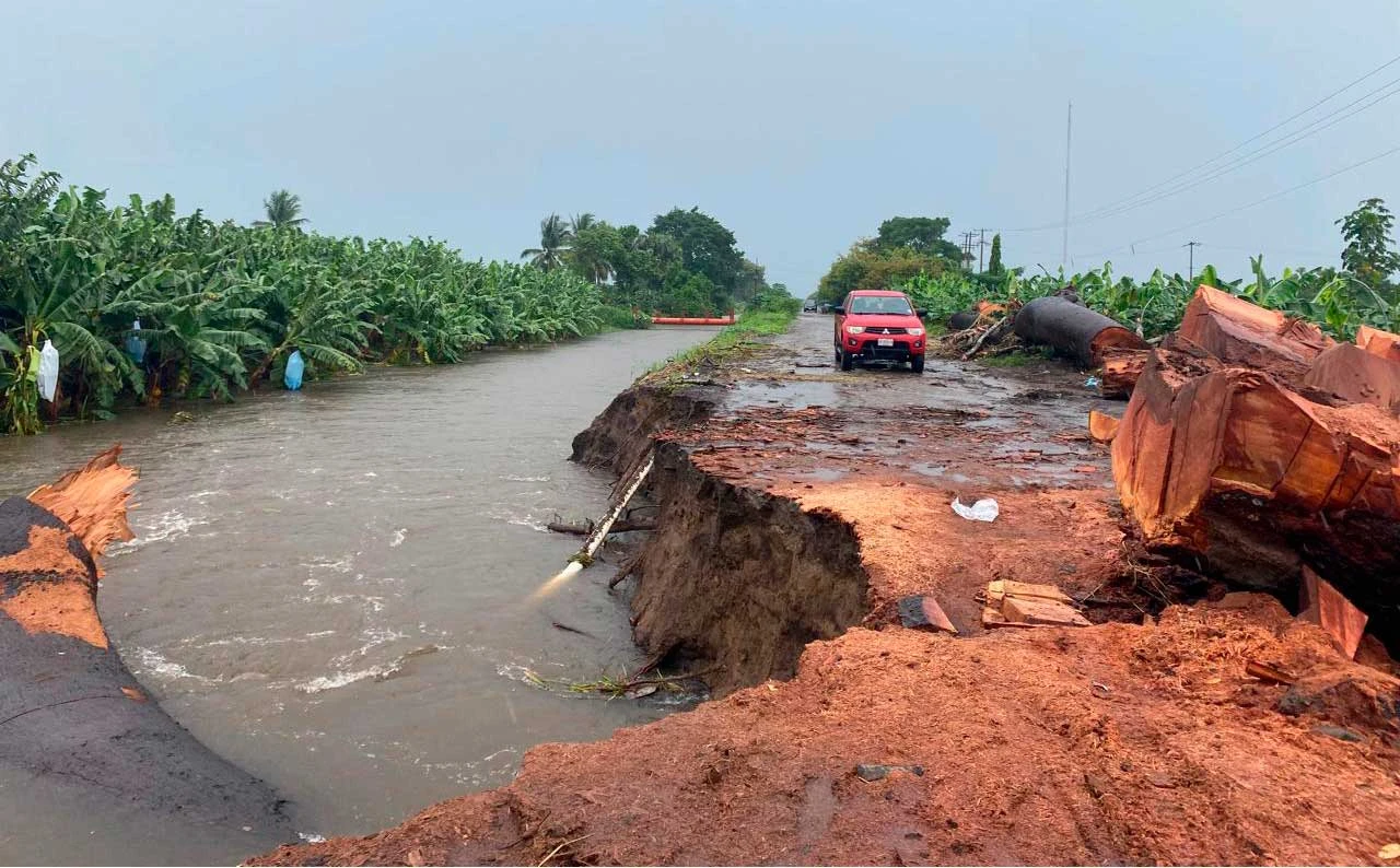 Lluvias fuertes e intensas dejan afectaciones en 7 municipios de Chiapas