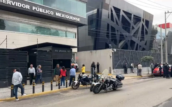 Reportan balacera en el sindicato de burócratas del Edomex; hay dos lesionados