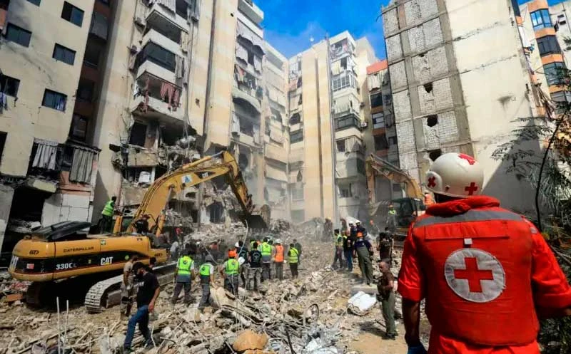 Israel escala su ofensiva bélica contra Líbano; deja 495 muertos y 1,645 heridos