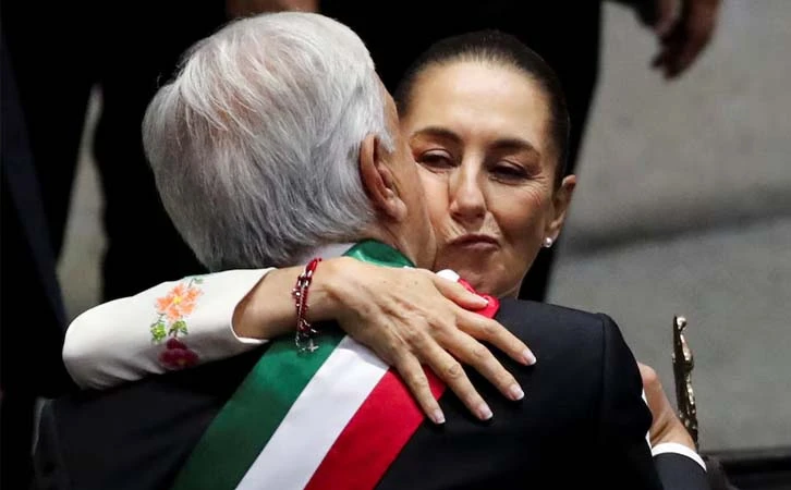 Promete Sheinbaum continuar legado de AMLO y “mejorar” seguridad