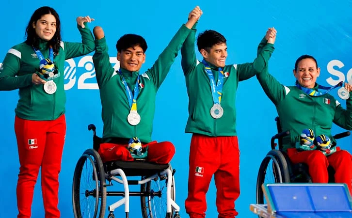 Medallistas paralímpicos tendrán apoyo económico vitalicio