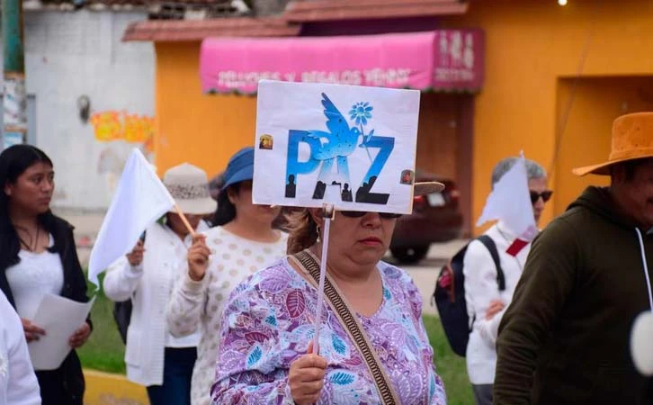 Alistan protesta por la paz en Coacalco, Edomex