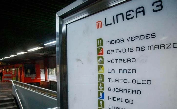 Anuncian cierre de la Línea 3 del Metro