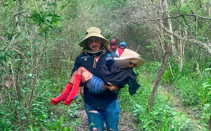 Una semana duró un niño perdido en la selva de Campeche