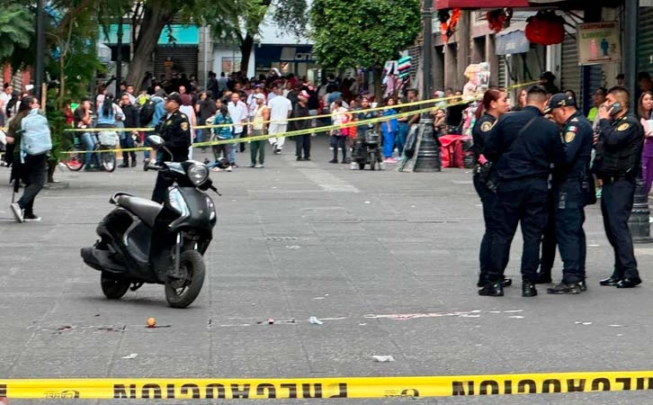 Balacera en Centro Histórico de CDMX; hay un muerto y dos heridos