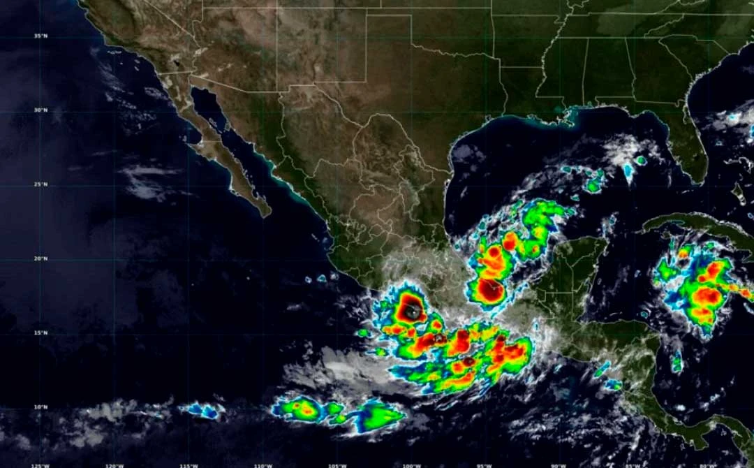 Tormenta Kristy amenaza a las costas de Guerrero y Michoacán