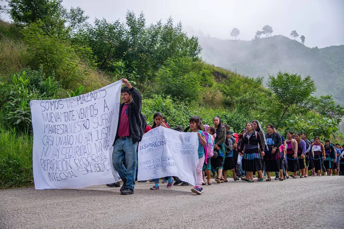 Continúan desplazamientos forzados en Chiapas