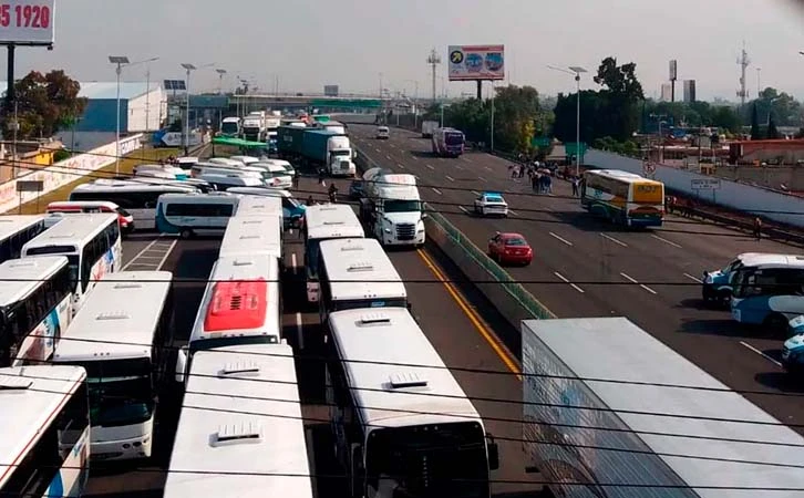 ¡Atención! Transportistas anuncian cierres en Edomex y CDMX