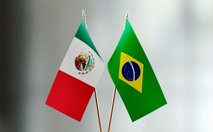 México y Brasil acuerdan mantener un desarrollo conjunto