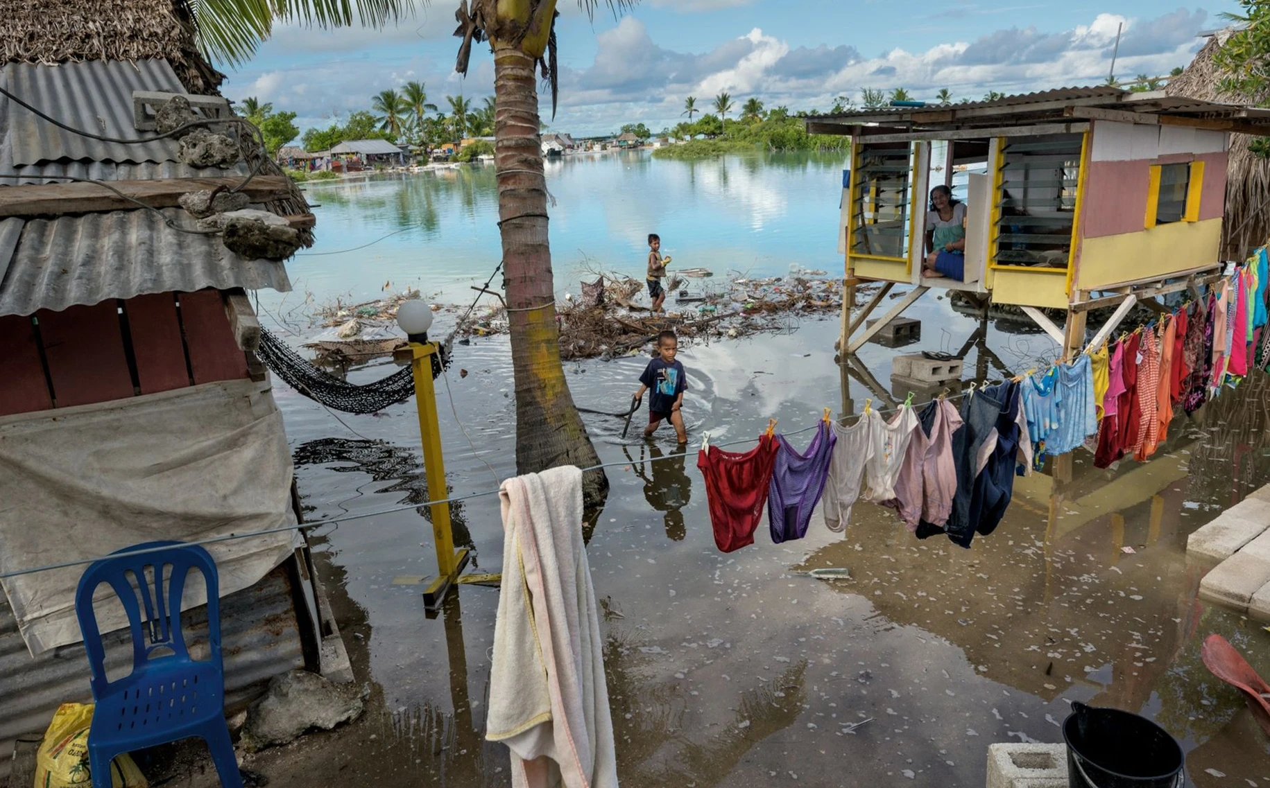 Kiribati, será el primer país que engullirá el mar ante el cambio climático