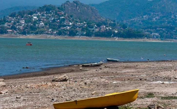 Sistema Cutzamala pierde agua; prevén peores condiciones de sequía