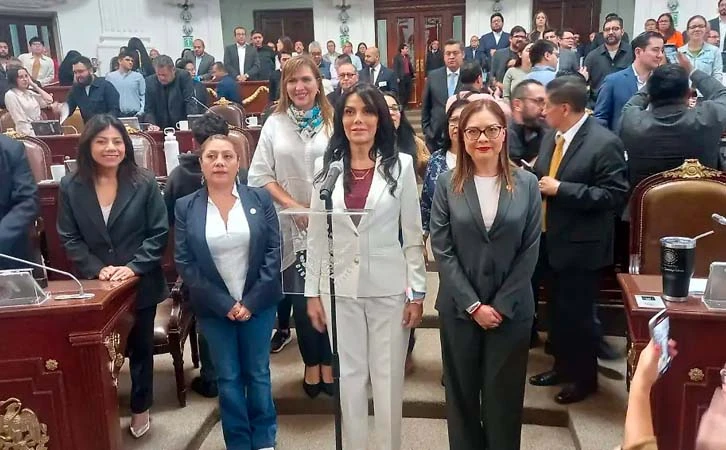 Diana Sánchez Barrios toma protesta como diputada en el Congreso de la CDMX