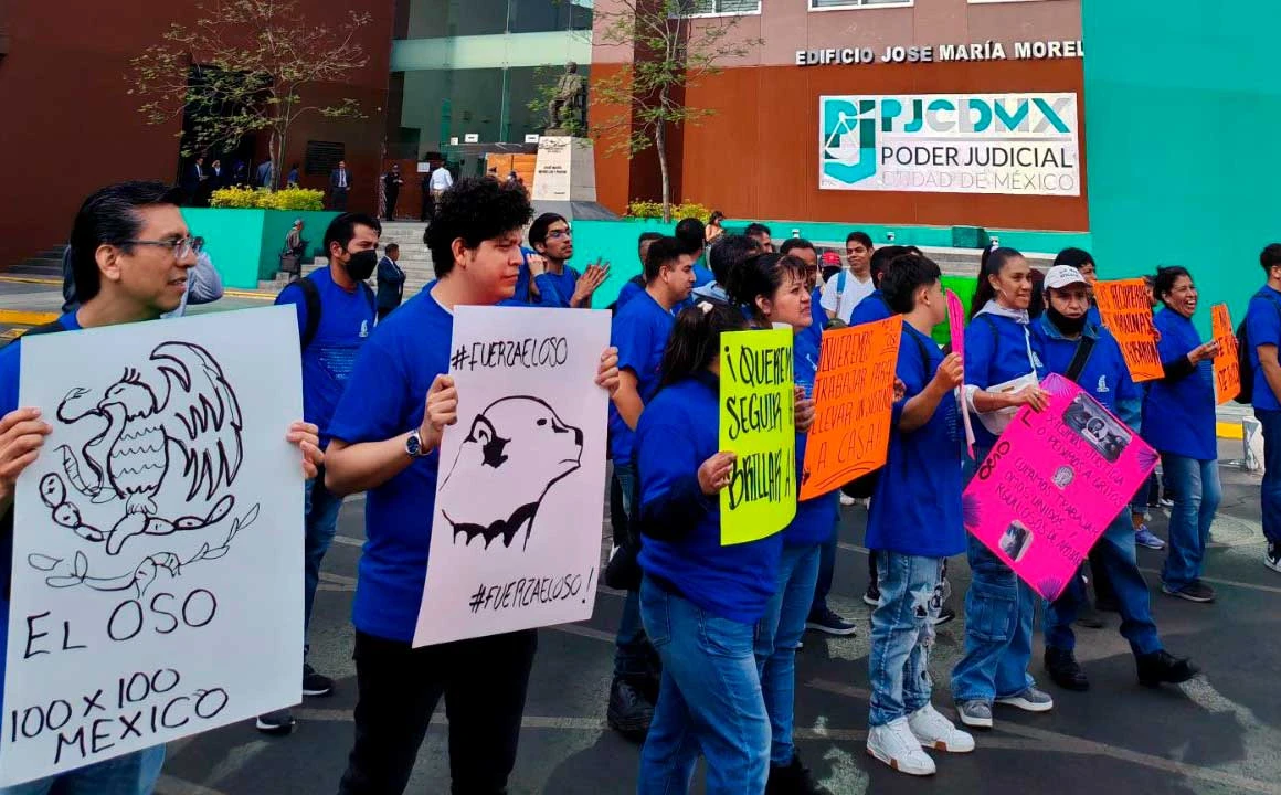 Trabajadores de El Oso logran una mesa de diálogo tras manifestación