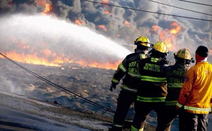 Detienen a presuntos responsables de incendios en Nuevo León