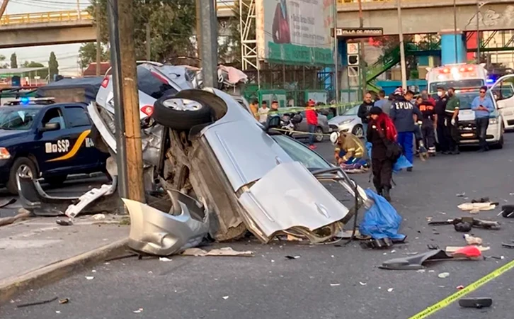 Incrementan muertes viales por exceso de velocidad en CDMX