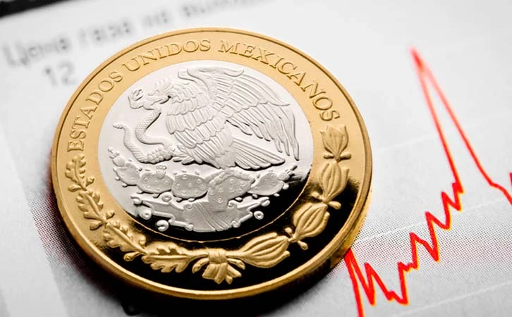Peso mexicano alcanza su mejor nivel frente al dólar desde octubre
