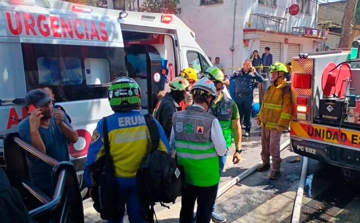Explosión en Álvaro Obregón provoca la muerte de un adolescente