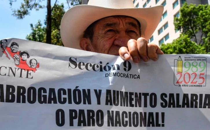 Magisterio rechaza aumento del 9% anunciado por Sheinbaum