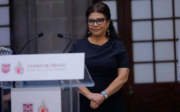 Mientras AMLO “confiaba” en el pueblo; Brugada se blinda