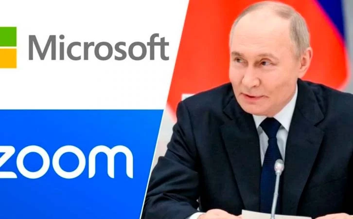 Putin sanciona a Microsoft y Zoom por afectar desarrollo tecnológico nacional