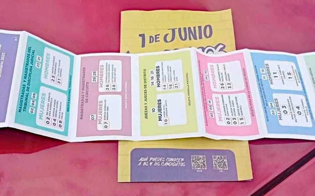 INE califica acordeones para elección judicial como "vergüenza antidemocrática"