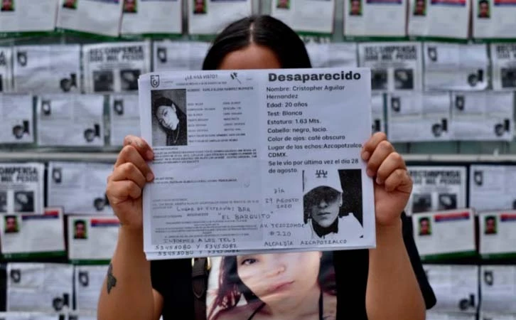 Desaparecidos en México por “catástrofe” suman 3,122 personas
