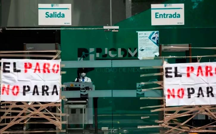 Trabajadores del PJ mantienen paro, pese a orden de reanudar actividades