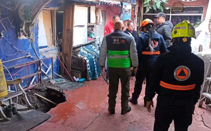 En riesgo de colapso 150 viviendas en Miguel Hidalgo