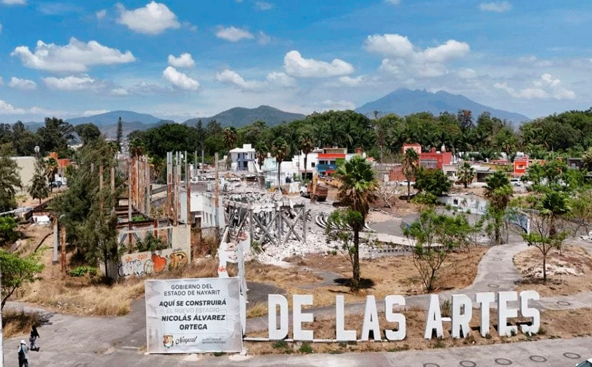 A pesar de manifestaciones, aprueban construcción del nuevo estadio de futbol en Nayarit
