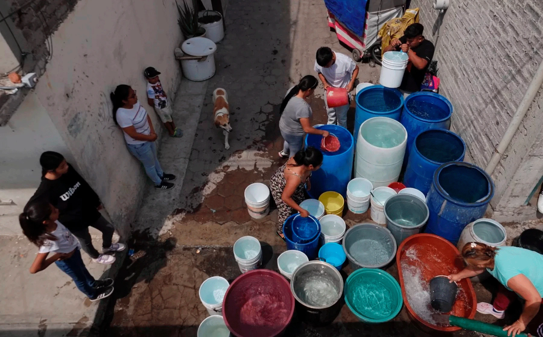 ¡Otra vez sin agua! Anuncian recortes en colonias de Iztapalapa