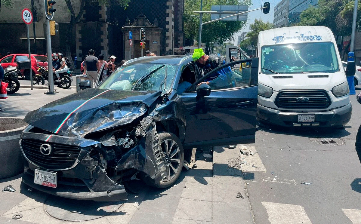 Aumentan accidentes automovilísticos en CDMX; legisladores exige reforzar educación vial