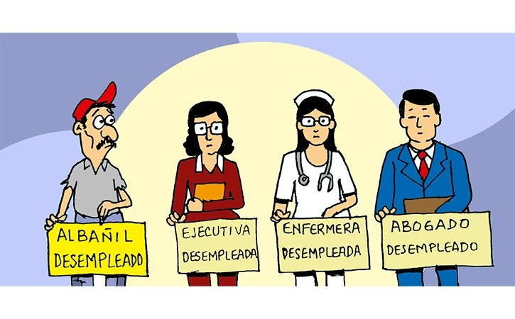 Recesión técnica y estancamiento económico