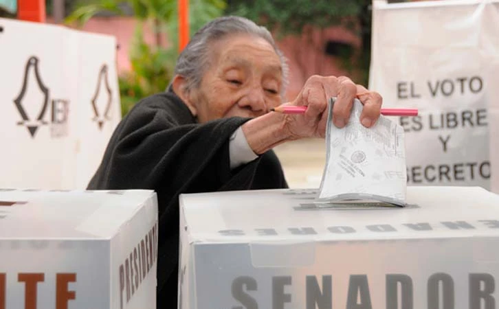 Adultos mayores lideran participación electoral, jóvenes pierden interés