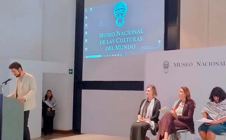 Con muestra artística, colectivos llaman a defender al pueblo palestino