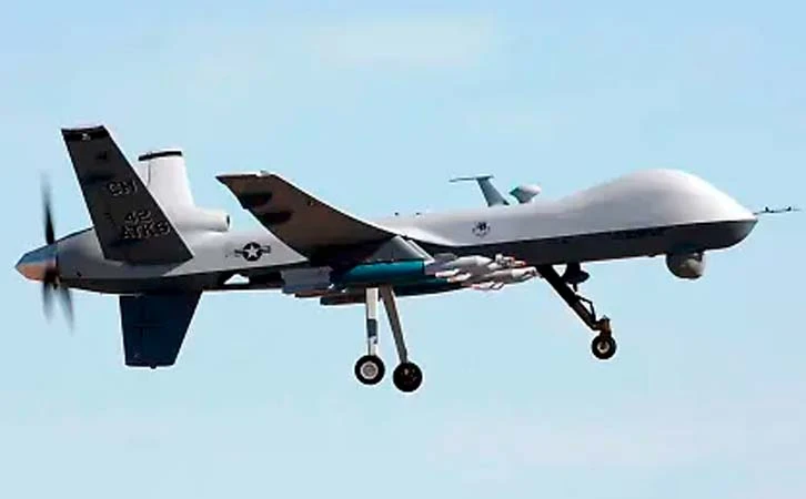 Dron estadounidense sobrevuela el Estado de México