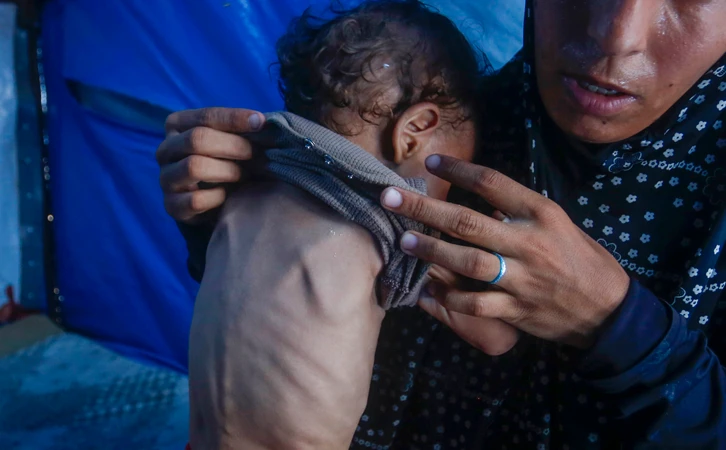 ONU declara oficialmente hambruna en Gaza