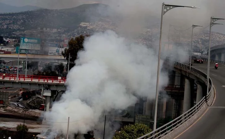 Fuga provocó el incendio de la pipa de gas en Iztapalapa, aclara experto de la UNAM