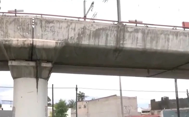 Desestiman autoridades del Metro ruptura en tramo elevado de L12