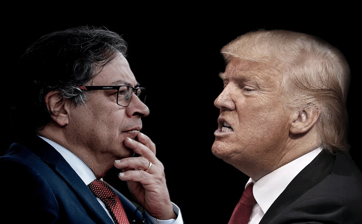 Amenaza Trump a Petro: “Cierre los campos de drogas o EE.UU. lo hará, y no amablemente”