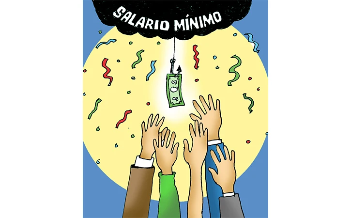La ocurrencia del salario mínimo