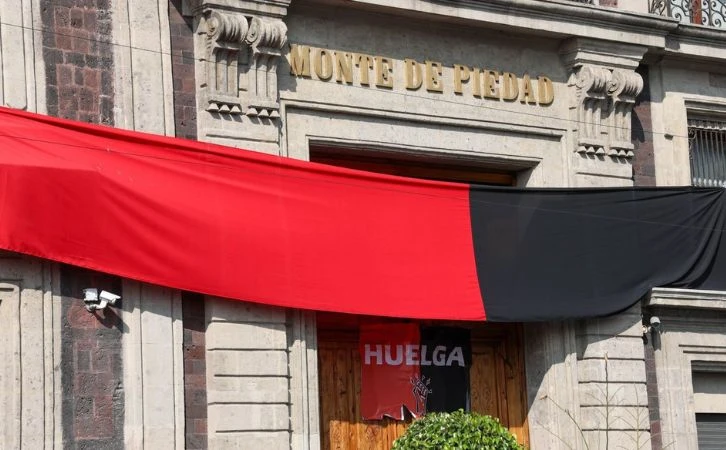 Huelga en Monte de Piedad cumple 100 días sin acuerdo