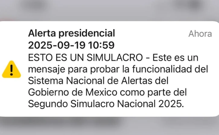 Anuncian cambios en la alerta sísmica que llega a celulares