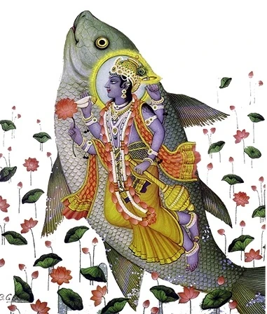 Literatura sánscrita: Una versión del diluvio anterior a La Biblia