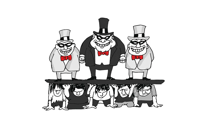 Insultante concentración de la riqueza vs la brutal desigualdad