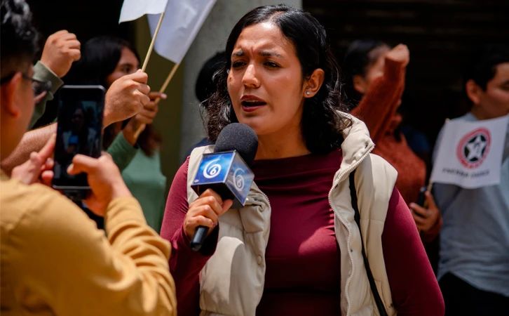 ¡Justicia, paz y orden! Exigen estudiantes alto a persecución en Oaxaca