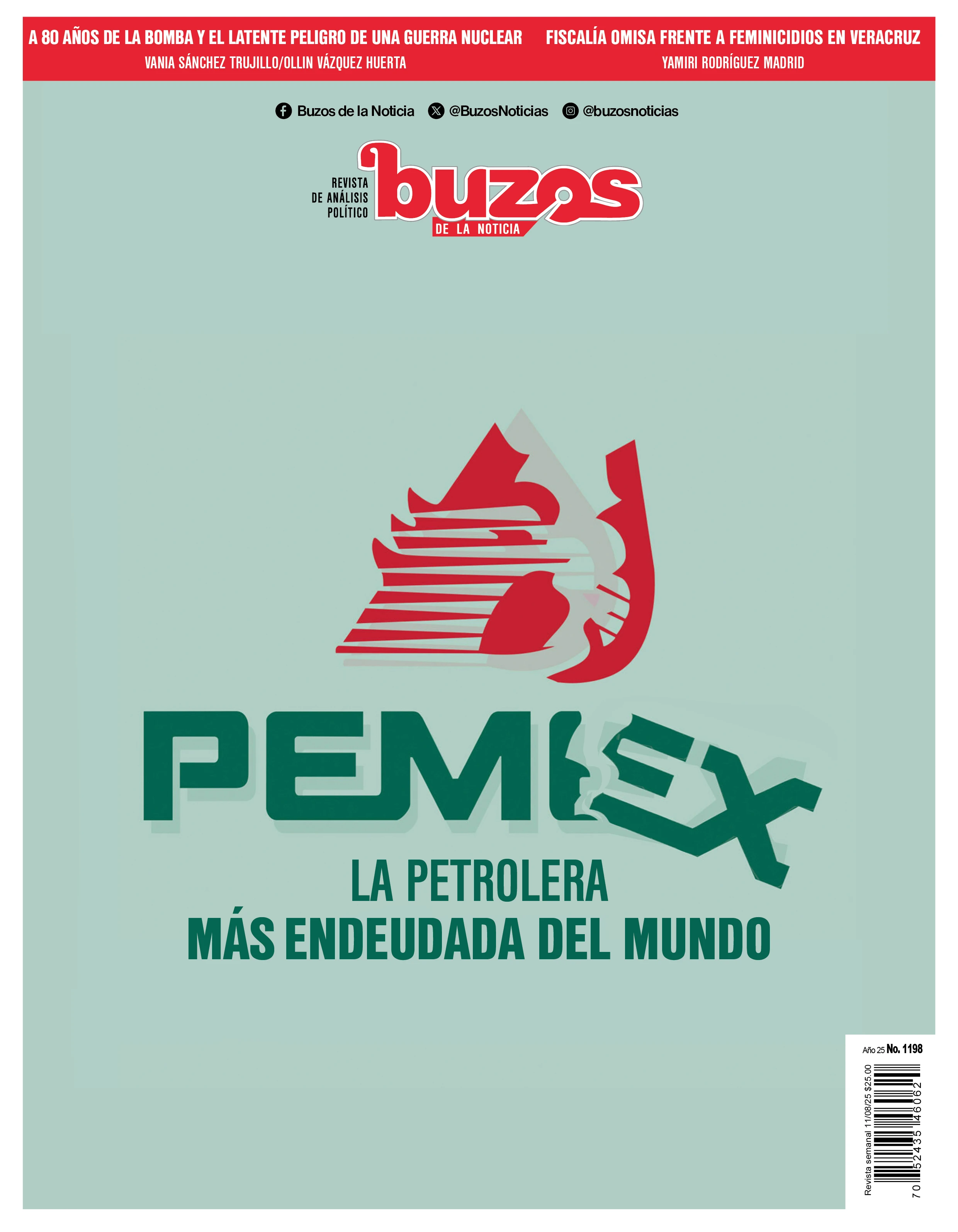 Pemex, la petrolera más endeudada del mundo
