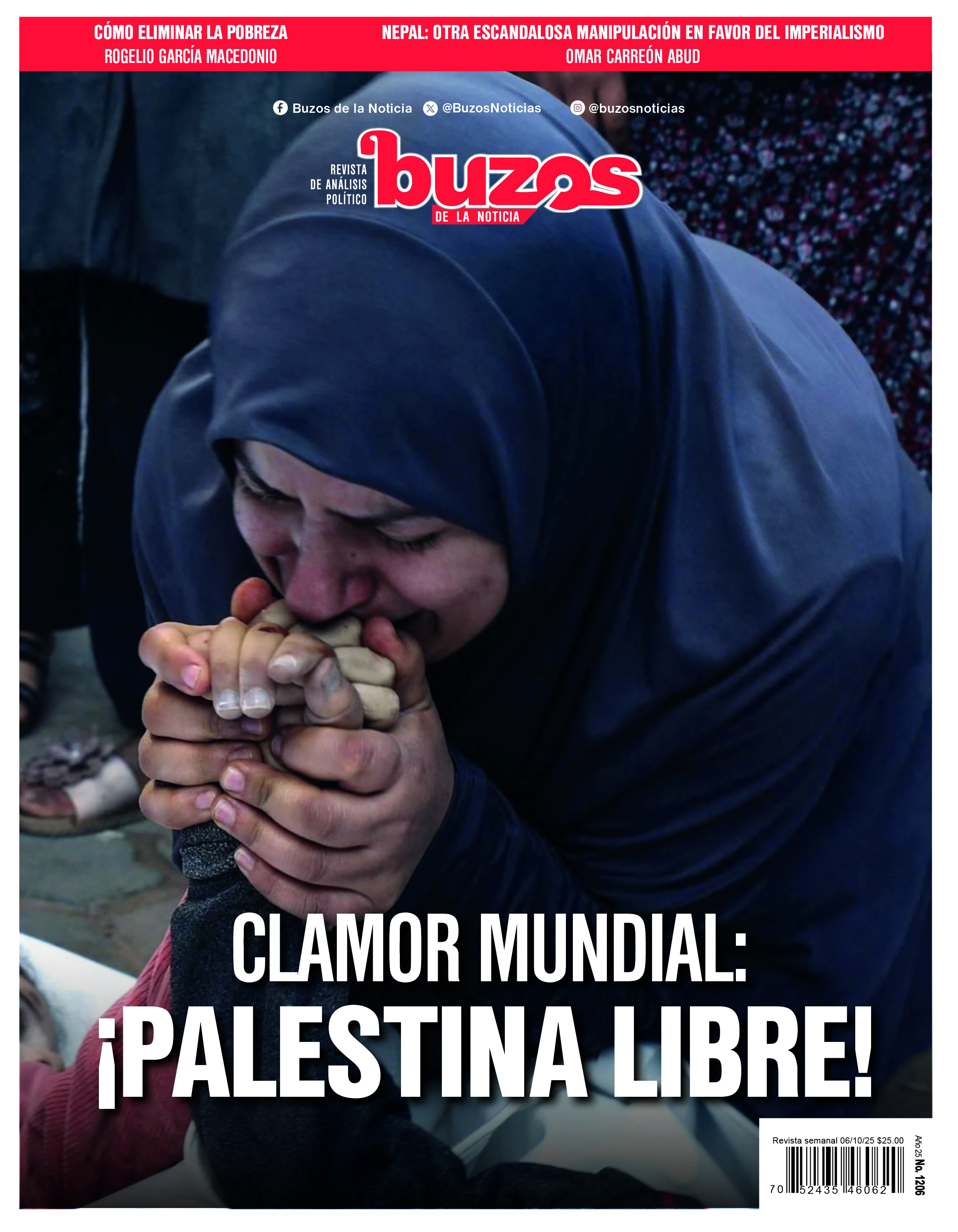 Clamor mundial: ¡Palestina libre!