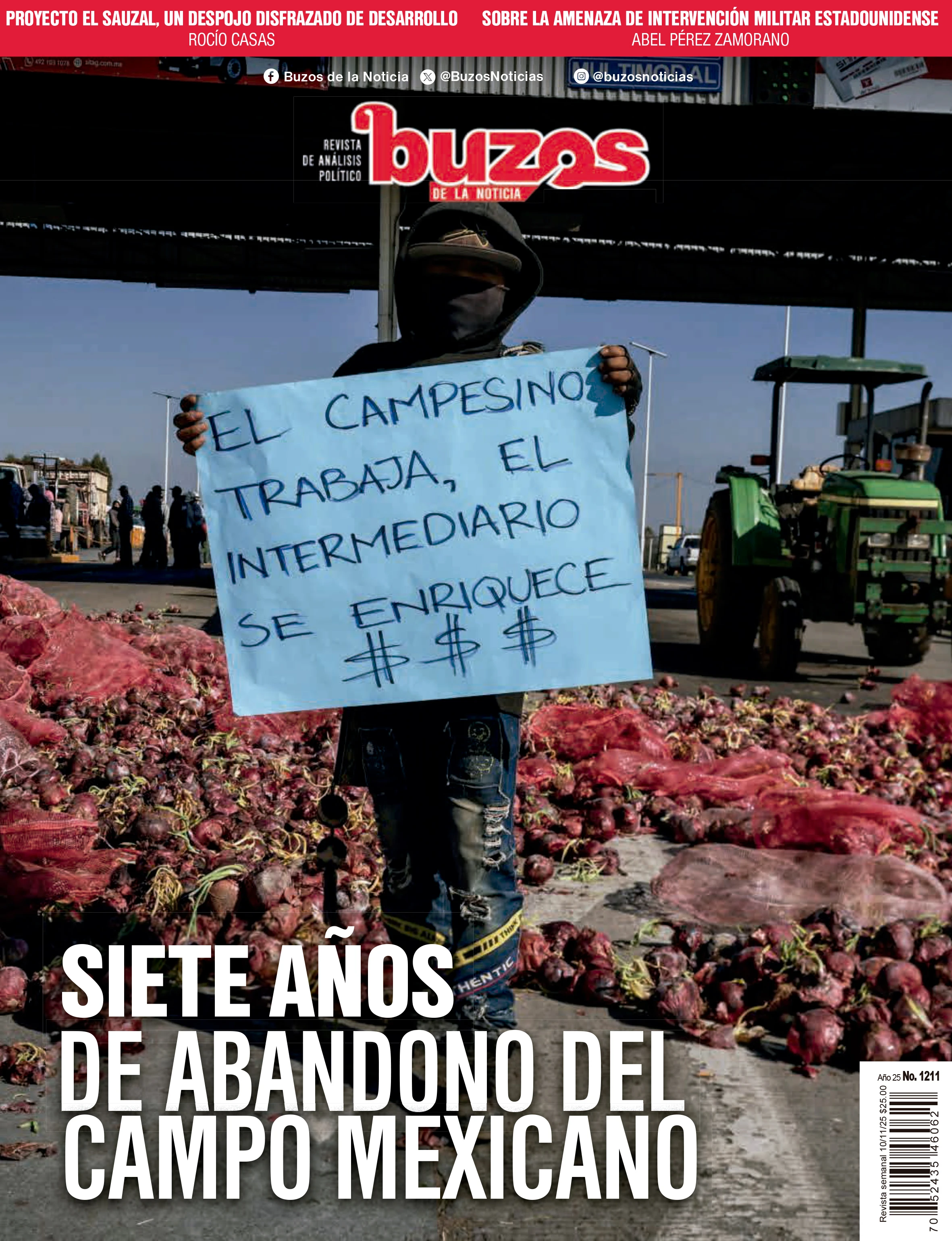 Siete años de abandono del campo mexicano